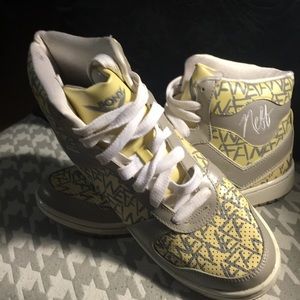 Neff x Pony high top sneakers